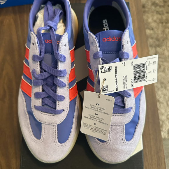 Adidas Barrenda Decode purple & red women’s 7 1/2 - Picture 2 of 4
